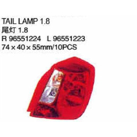 LACETTI SEDAN 03- Фонарь лев зад (Китай)